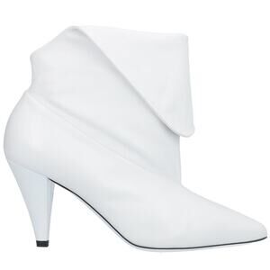Givenchy Bottine Show 80 Foldable Ankle Fashion Bootie White Women's 39 / 8.5